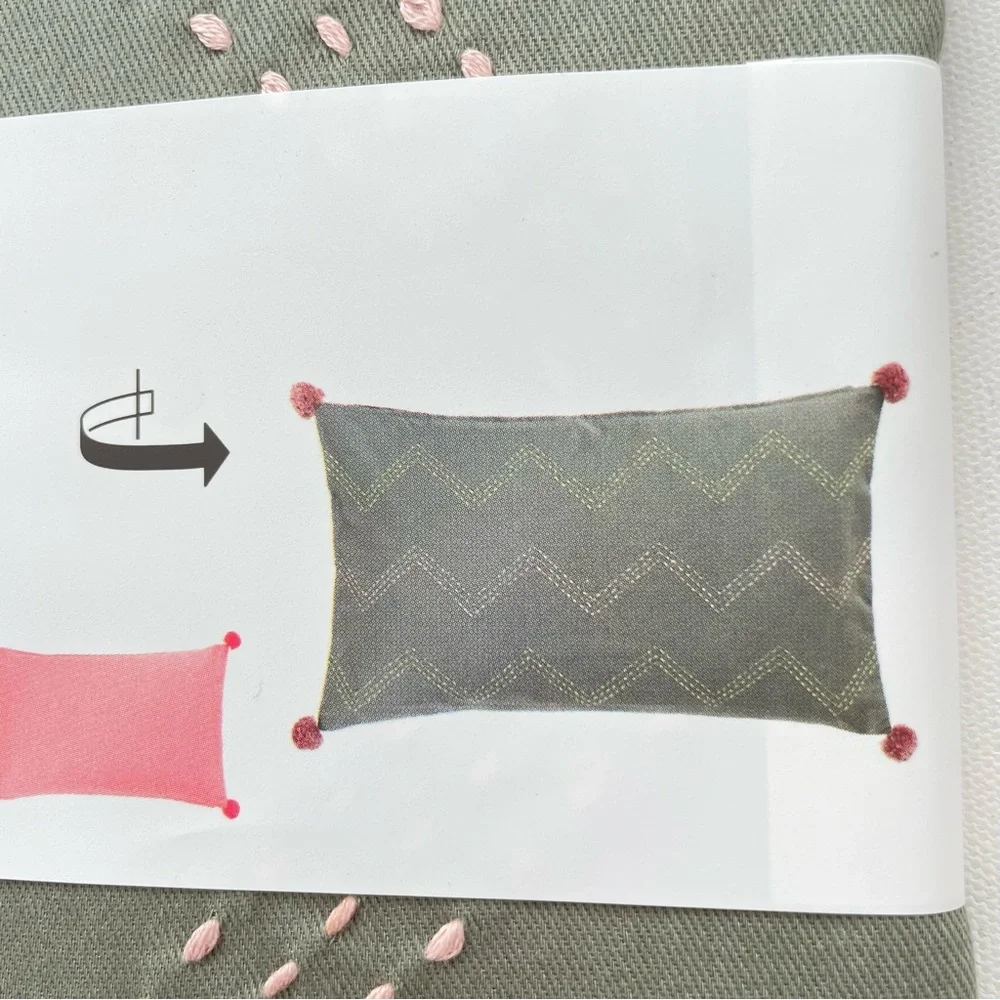 Ikea Throw Pillow Handmade Cover Moakajsa Rectangle NWT